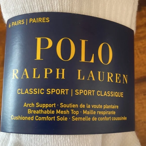 POLO Ralph Lauren Men’s 6pairs of Socks - Picture 9 of 9